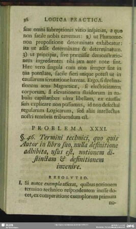 Problema XXXI.