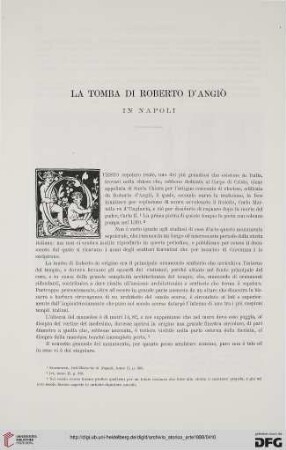 1: La tomba di Roberto d'Angio in Napoli