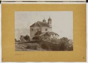 Gleifkapelle, Eppan: Außenansicht (aus: Skizzen- und Fotoalbum 13)