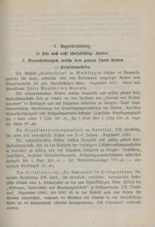I. Jugenderziehung.