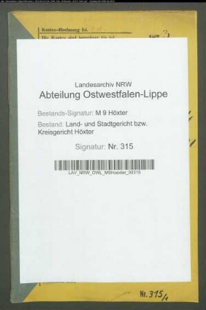 Testamente W. Wrede, Wulf, Wulfsdorf, v. Wyhe