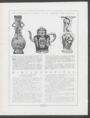 La cerámica china en el Museo Británico
