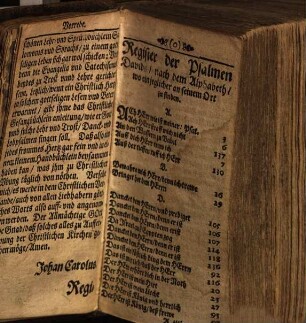 Geistliches Handbüchlein : Darinnen Der Psalter, die Sprüche vnnd Prediger Salomonis: sampt den gebräuchlichsten Christlichen Lobgesängen vnd Geistlichen Liedern