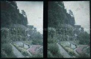 Im Garten der Villa Serbelloni in Bellagio am Comer See