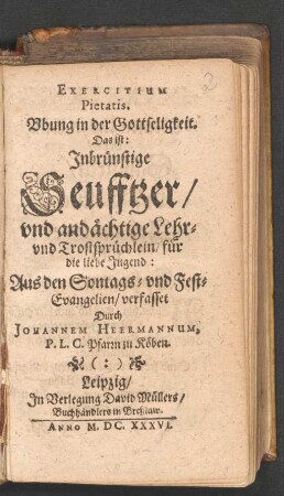 Exercitium Pietatis