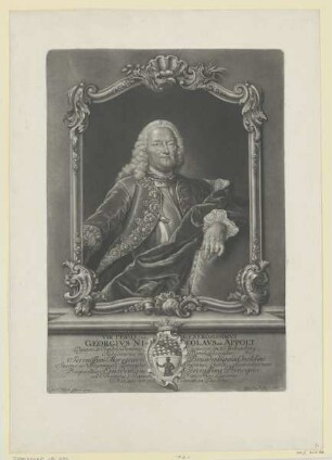 Bildnis des Georgivs Nicolavs ab Appolt