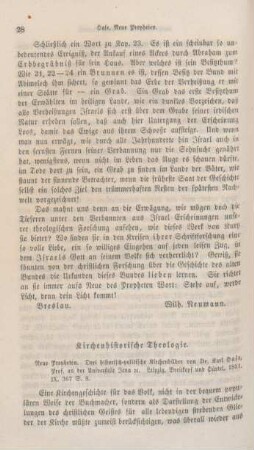 28-54 Kirchenhistorische Theologie