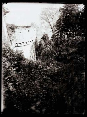 Schloßturm, Foto: Schuster Mai 1914