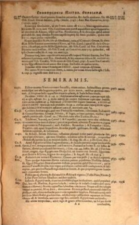 Historia universa, sacra et profana : illa quidem ex sacris, quae vocant, Bibliis, eorumque interpretibus: haec vero eidem, qua deficit, succidanea ; ex graecis, hebraeis, latinis, aliisque probatissimae fidei scriptoribus ... delibatur, [3]. [Appendix ad historiam universam]