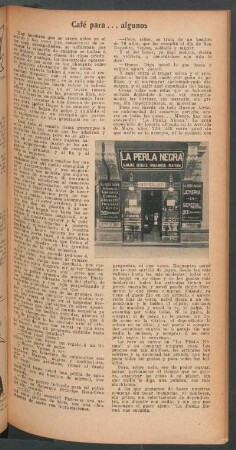 Café para ... algunos