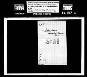 Keller, Mathias; Orchesterzögling, Hofmusiker (Geiger); ausgesch.: 1839