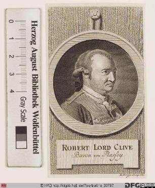 Bildnis Robert Clive (1762 1. baron Clive of Plassey)
