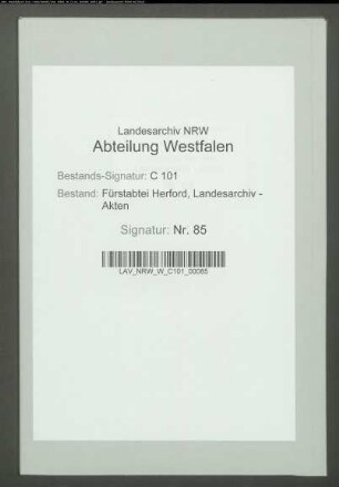 Berichte des Gesandten am Reichstag, Reinhard Scheffern