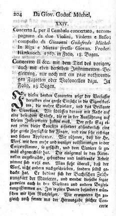 [Concerto I. & Concerto II.]
