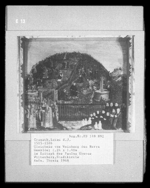 Gleichnis vom Weinberg des Herrn, im Epitaph des Paulus Eberus