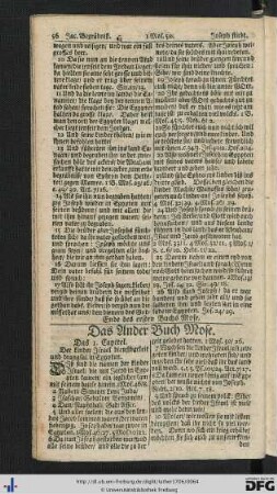 Das Ander Buch Mose.