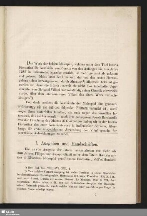 I. Ausgaben und Handschriften