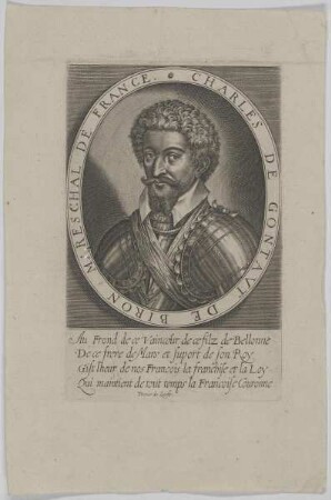 Bildnis des Charles de Gontavt de Biron