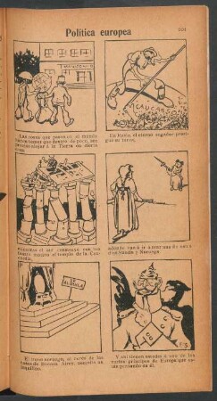 Política europea - [Cómic]