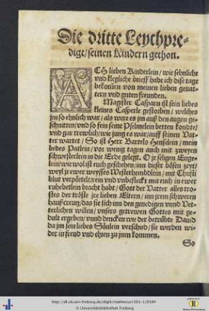 3.-4. Predigt.