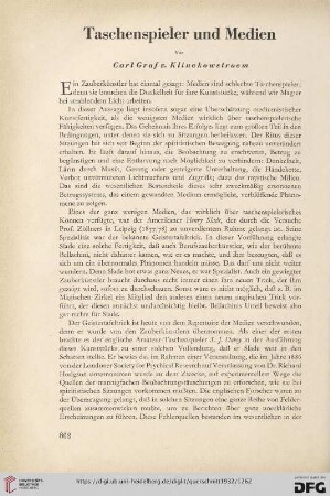 12: Taschenspieler und Medien