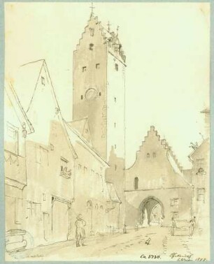 Pfullendorf Stadtseitige Ansicht Stadttor
