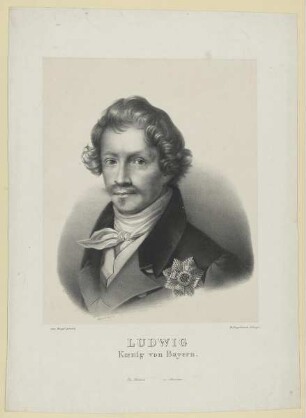 Bildnis des König Ludwig von Bayern
