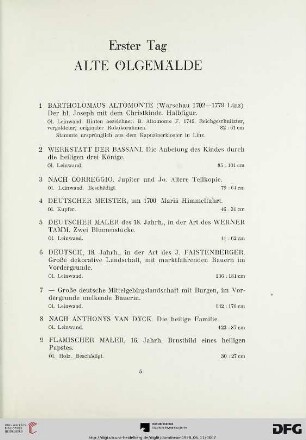 Alte Ölgemälde