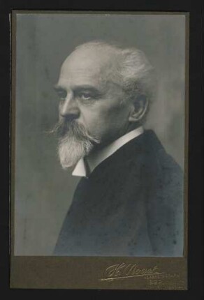 [Bildnis des Kunsthistorikers Karl Frey]