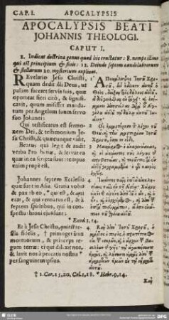 Apocalypsi Beati Johannis Theologi