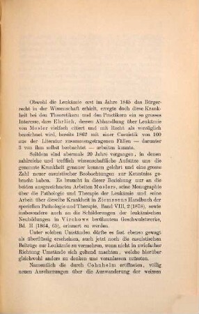 Beiträge zur Lehre von der Leukaemie : Inaug.-Diss. d. U. München