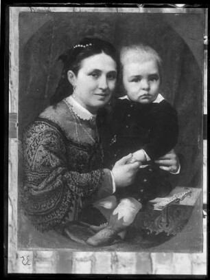 Bildnis einer Dame mit Kind