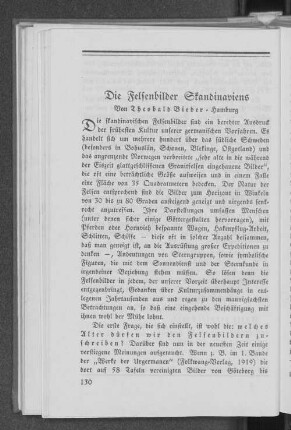 Die Felsenbilder Skandinaviens