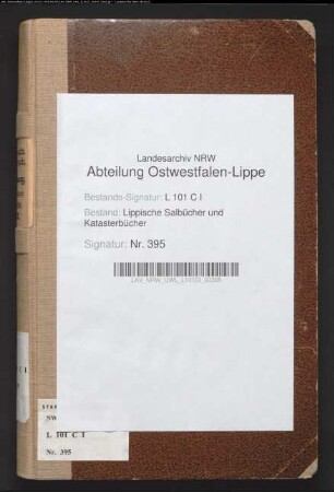 Salbuch des Amtes Sternberg von 1721, Bd. 1