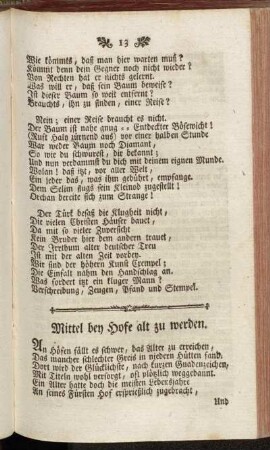 [Kurze Aufsätze und Erzählungen]