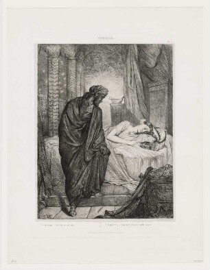 Pourtant il faut quelle meure.., Blatt 11 der Folge „Othello-Zyklus“