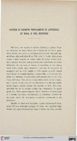 30: Notizie di recenti trovamenti di antichità in Roma e nel Suburbio, [6]