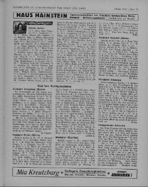 Freud und Leid in der Gemeinde
