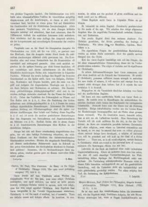 447-448 [Rezension] Carus, Paul, The pleroma
