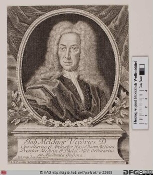 Bildnis Johann Melchior Verdries