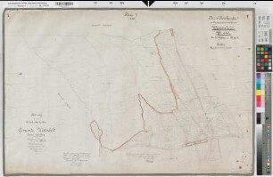 Westenfeld (Sundern), Separation Westenfeld, Bl. 1 Brouillonkarte Flur 11