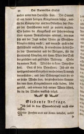 82-89, Siebente Anfrage