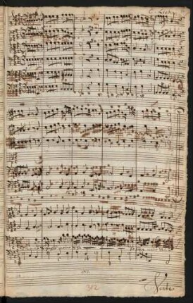 Meine Schafe hören meine Stimme; B, orch, bc; E-Dur