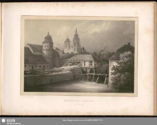 Malerische Parthie in Nimburg