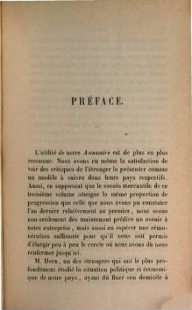 Annuaire statistique et historique Belge, 3