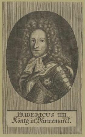 Bildnis des Fridericus IV., König von Dänemark