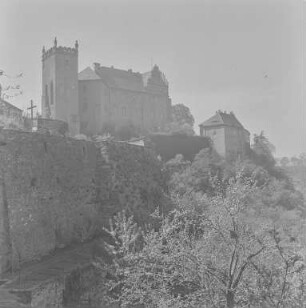 Ortenburg von Norden : Bautzen. Blick zur Ortenburg