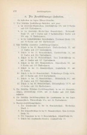 3. Die Fortbildungs-Schulen