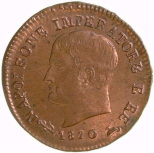 Münze, Centesimo, 1810