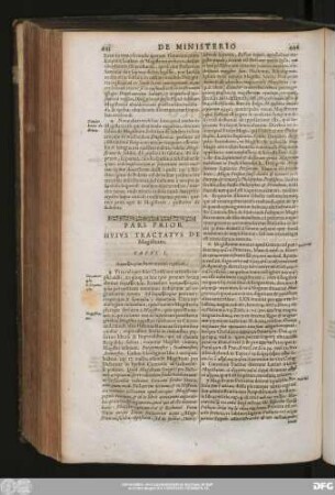 Caput I. [...] huius articuli explicat.